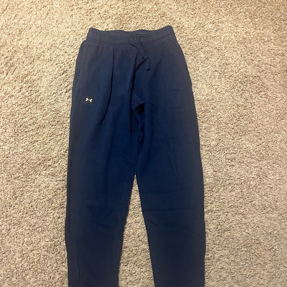 Under Armour Blue Sweatpants Slim Fit Joggers